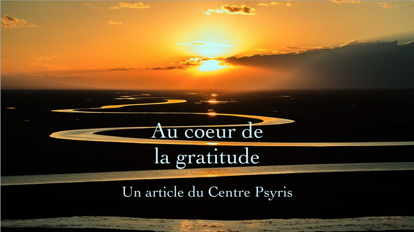 Au coeur de la gratitude